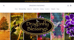 Desktop Screenshot of dragonflyblessings.com